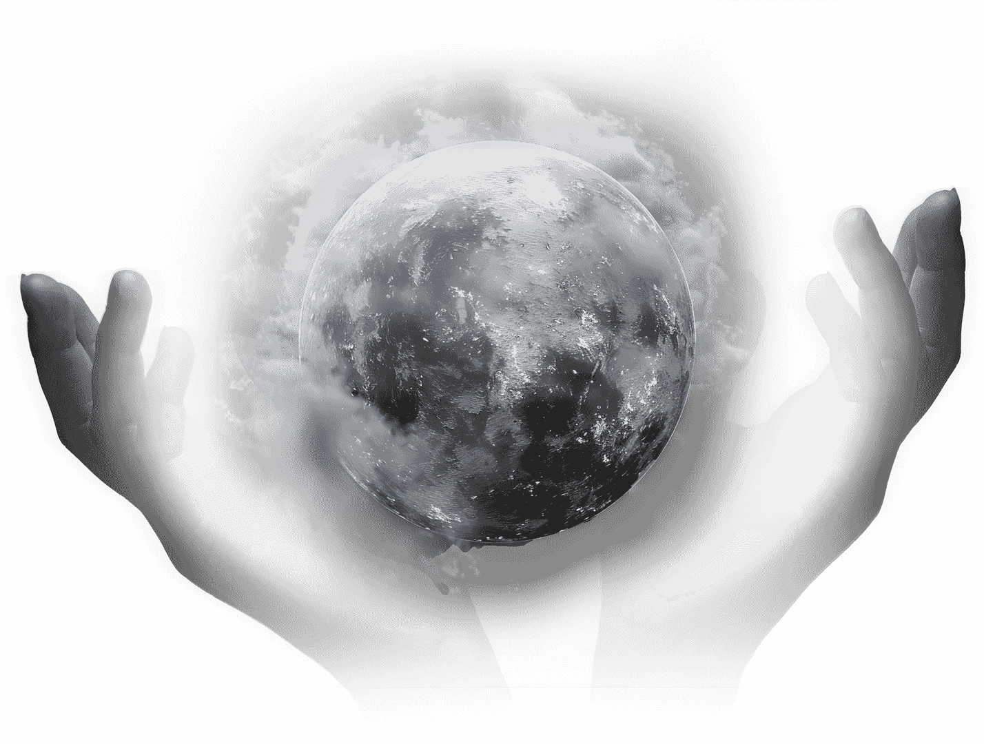 planets in hand