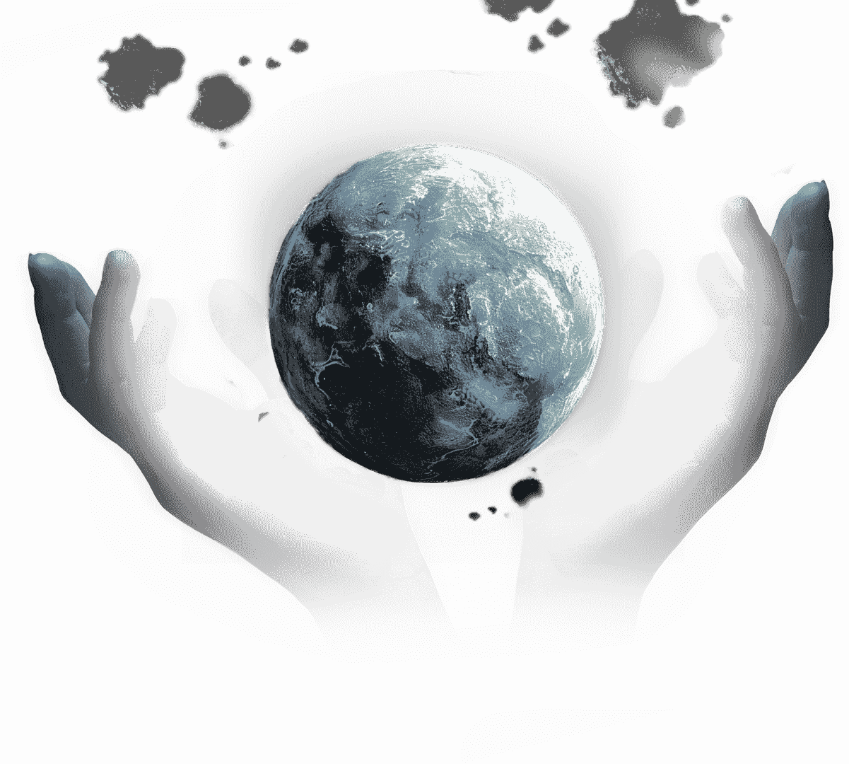 planets in hand